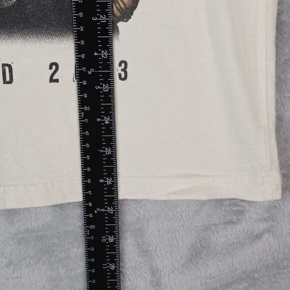 Rascal Flatts Live & Loud 2013 Tour Concert T-Shirt Ivory Mens Medium - Picture 8 of 8